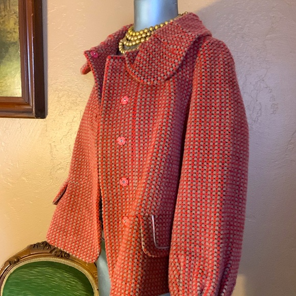 SATIN ROMANTICSM Coat/Jacket. Sz S/M - Picture 4 of 8